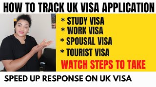 TRACK UK VISA APPLICATION GET QUICKER RESPONSE ON VISA APPLICATION UKVI CONTACT UK PAID ENQUIRY [upl. by Madelina]