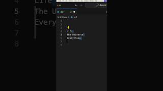 Quick time saving tip when joining lines in VS Code shorts [upl. by Kerns689]