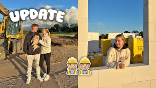 Haus Update👷🏼‍♀️ Das Erdgeschoss steht😍🔑 [upl. by Barina317]