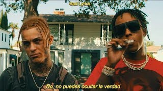 Lil Skies  Creeping ft Rich The Kid SubEspañol [upl. by Nwahsd]