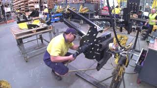 Building a Trencher  Timelapse in Digga Queensland facility  Digga Australia [upl. by Yule]