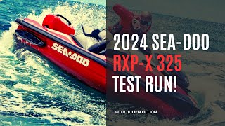 2024 SeaDoo RXPX 325  Test Run [upl. by Bremen920]