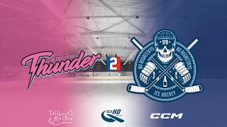 Arctic Thunder v Regretzkys  Div 2  11th November  iceHQ Rec League ice hockey [upl. by Schertz]