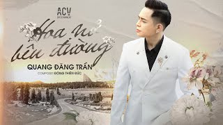 HOA NỞ BÊN ĐƯỜNG  QUANG ĐĂNG TRẦN  OFFICIAL MUSIC VIDEO [upl. by Yemerej]