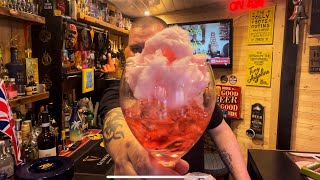 AU vodka candy floss cocktail [upl. by Haseefan]