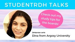 Student Dina Magdy Tips for the NBDHE Research as a Career Path and Memory Techniques [upl. by Adore]