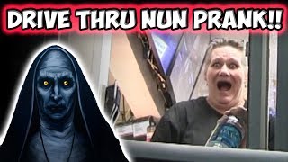 DRIVE THRU NUN PRANK [upl. by Latvina952]