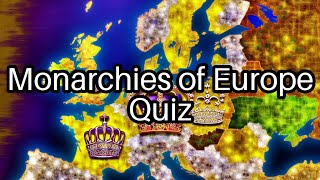 Test Your Knowledge 👑 European Monarchs Can You Name Them All [upl. by Aronoel]