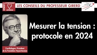 Mesurer la tension  protocole en 2024 hypertension [upl. by Knitter]