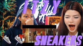 ITZY “SNEAKERS” MV ITZY reaction [upl. by Rihsab]