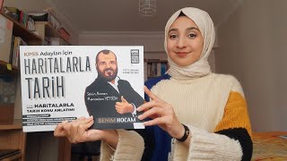 haritalarla tarih kitap tanıtımıramazan yetgin  neden kaynak önerisi çekiyorum  kpss vlog 5 [upl. by Ledeen]