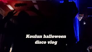 meidän koulun halloween disco vlog [upl. by Yasdnil389]