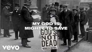 Newsboys  Mighty To Save Lyric Video [upl. by Milano]