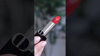 THE ICONIC DIOR 999 RED LIPSTICK PERFECT FOR THE HOLIDAYS diorbeauty redlipstick holidaymakeup [upl. by Azne]