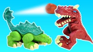 Dinosaur Create 2 Destroy CRAYOLA Dino Destruction Playset  Dinosaurs Toys For Kids [upl. by Goddard864]