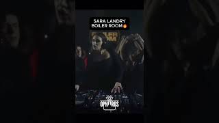 Sara Landry in Boiler Room🔥 keşfet rave fypシ゚viral techno [upl. by Aleacin]