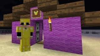 Minecraft  Fun with Dispensers [upl. by Dumah]