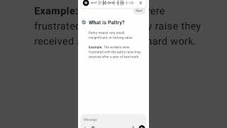 What is Paltry [upl. by Vernor]