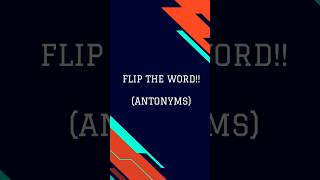 Antonyms 😎 ytshorts antonyms english youtubeshorts kids [upl. by Willis]