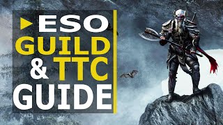 ESO Guild Guide  Guild StoreBankTrader amp Tamriel Trade Center Overview [upl. by Selle250]