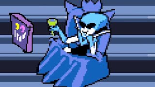 TCRF DELTARUNE Chapter 2  Unused Coaster Berdly Battle Modes [upl. by Feer]