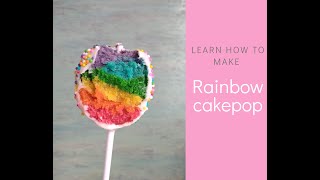 Rainbow cakepop [upl. by Noicnecsa376]