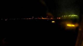 Royal Air Maroc landing at Casablanca from New York JFK by Night [upl. by Gredel]