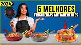 AS 5 MELHORES FRIGIDEIRA ANTIADERENTE DE 2024 [upl. by Ibrab]