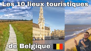 Les 10 lieux touristiques de Belgique [upl. by See]