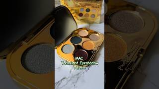 Swatching the new MAC Treasured Eyeshadow Palette in All The Riches  MACCosmetics maceyeshadow [upl. by Aileahcim979]