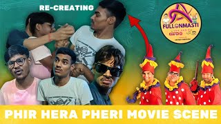 Phir Hera Pheri Movie Scene ReCreate Comedy Scene Akshay Kumar Suniel Shetty Paresh Raval [upl. by Enavi]