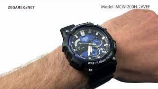 Casio Sportowe MCW200H2AVEF  Zegareknet [upl. by Omlesna]