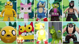 All Character Transformations in LEGO Dimensions [upl. by Beffrey]