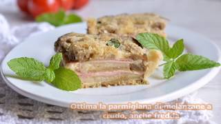 Parmigiana di melanzane leggera in bianco  Ricette che Passione [upl. by Navlys747]