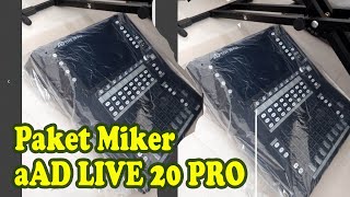 AD LIVE 20 PRO Audio mixer digital 2024 UNBOXING [upl. by Enelym]