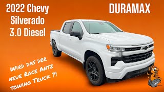 2022 Chevrolet Silverado RST 30 DURAMAX Diesel wird das der neue Race Antz towing Truck [upl. by Bernete]