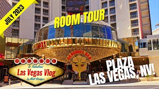 Plaza Hotel amp Casino Las Vegas South Tower Derby Suite 2254 Room Tour 5th July 2023 [upl. by Eiramana]