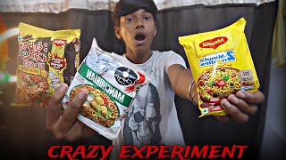 MAGGI KO MIX KER DIYA KOREAN MAGGI😲ये क्या बन गया😭100 REAL [upl. by Deloris]