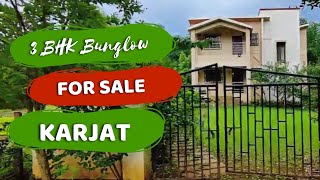 Karjat 3BHK Bungalow for Sale  1900 sqft on 3100 sqft Plot  Secure Gated Community 📲9773181911 [upl. by Dallas983]