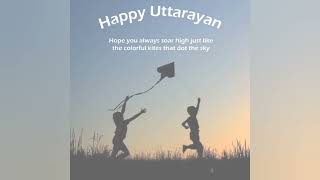 Happy Uttarayan Whatsapp status 2022 [upl. by Sidon]