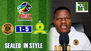 Fans Corner  Chiefs 1  5 Sundowns  Downs Champs Again  7 Phezulu  Phakamis u7 [upl. by Idleman914]