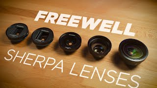 FIRST LOOK  New Freewell Lenses for iPhone amp Android [upl. by Notlil]