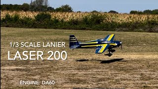 Laser 200 RC Plane Lanier 13 Scale [upl. by Carny]