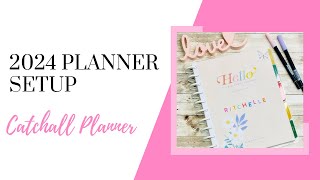 2024 PLANNER SETUP  Catch All Planner [upl. by Niatsirt]