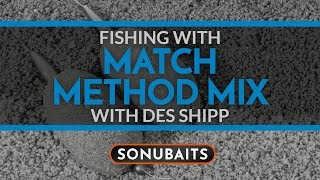 Fishing with Match Method Mix  Des Shipp [upl. by Ardnaed]