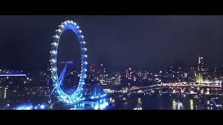 London 2023 new year welcome fireworks at London Eye amp Tribute to the Queen [upl. by Park]