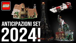 LEGO NEWS  VI DICIAMO IN ANTEPRIMA QUALI SONO I SET PIù ATTESI DEL 2024  TRA LEAKS E RUMORS [upl. by Aiclid]