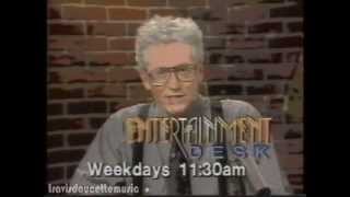 Entertainment Desk Bob Macadory Promo on Global 1992 [upl. by Gerardo]