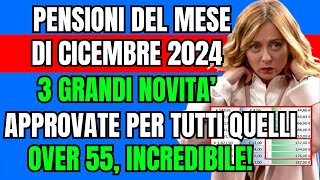 🌟 Sorprese di Dicembre per i Pensionati 👉 3 Nuovi Bonus Approvati fino a 785€ in più [upl. by Einnig]