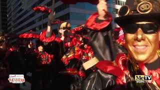 Mummers 2023 Wench Brigade 04 Riverfront [upl. by Zoldi]